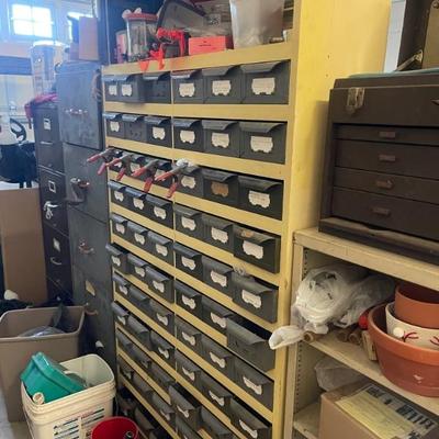 Toms of metal cabinets 