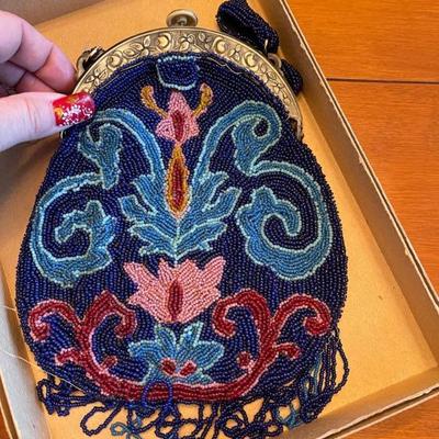 Hand beaded 