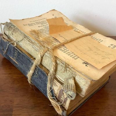 Antique German bibles