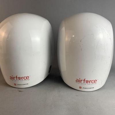 Lot 105 | 2 Airforce Hand Dryers J48974W3 White
