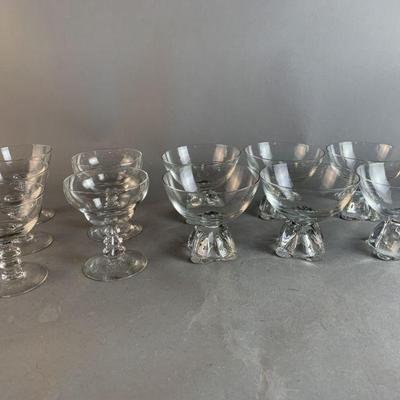 Lot 315 | Fostoria Capri & Rondel Sherbet Glasses & More!
