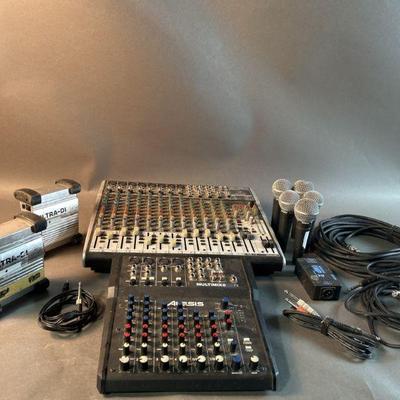 Lot 41 | Behringer Processor, Alesis Mixer, Ultra Di & More
