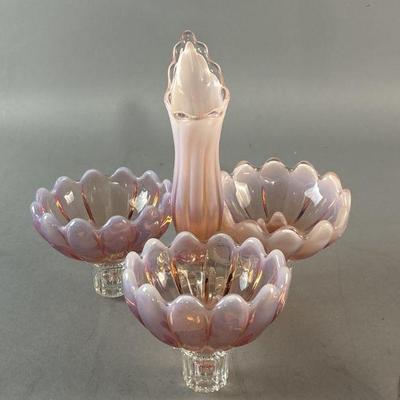 Lot 246 | Fostoria Opalescent Pink Table Heirloom
