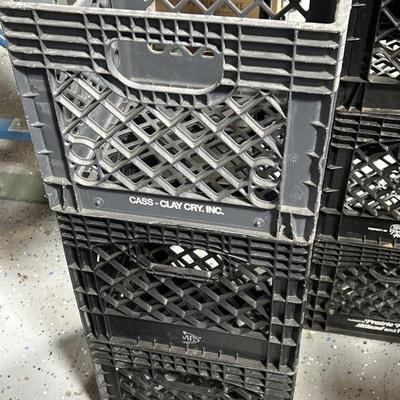 Lot 144 | Three Cass Clay & Kemps Milk Crates
