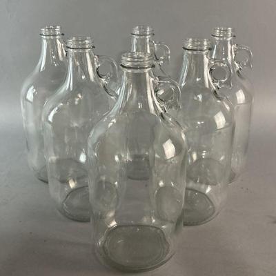 Sale Photo Thumbnail #64: Lot 68 | Half Gallon Glass Jugs
