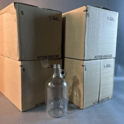 Lot 76 | Bulk 24 1/2 Gallon Glass Jugs
