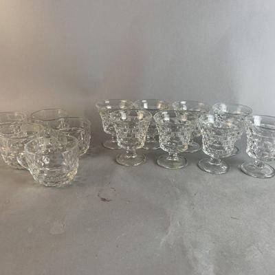Lot 262 | Fostoria American Dessert & Punch Cups

