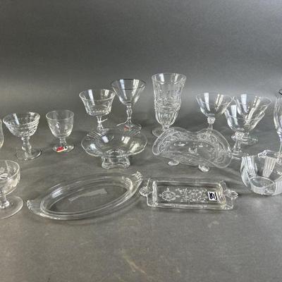 Sale Photo Thumbnail #318: Lot 307 | Vintage Variety Of Fostoria Glassware
