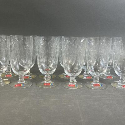 Lot 249 | Vintage Fostoria Christiana Etched Glasses
