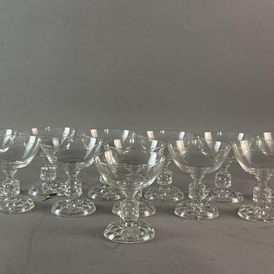 Lot 274 | Fostoria American Lady Crystal Glasses
