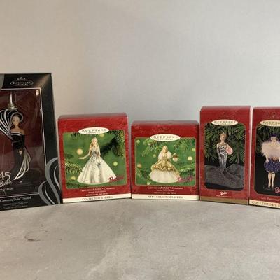 Lot 181 | Hallmark Keepsake Barbie Ornament Lot

