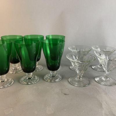 Lot 255 | Fostoria Colonial Dame & Baroque Sherbet Glasses
