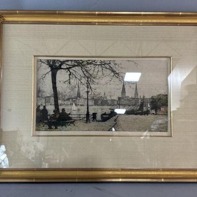 Lot 179 | Framed Signed & Numbered Sketch Art
