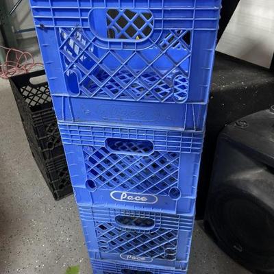 Lot 140 | Four Pace Milk Crates
