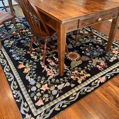 Claire Murray Hooked Rug