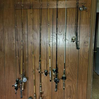 We have alot more fishing pole than this