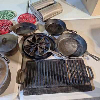 Assorted cast iron