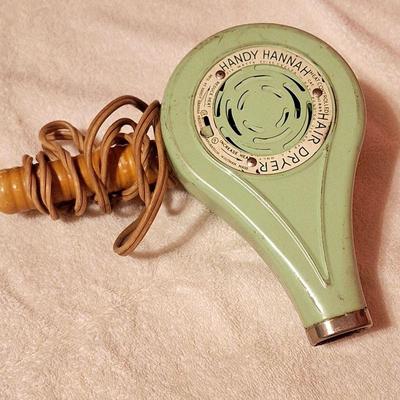 Antique hair dryer