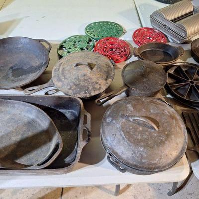 Assorted cast iron