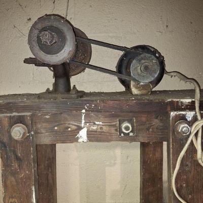 Antique grinder