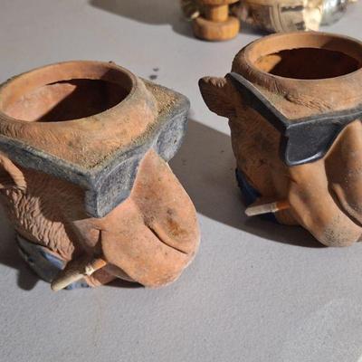 Vintage Camel cig. Drink holders