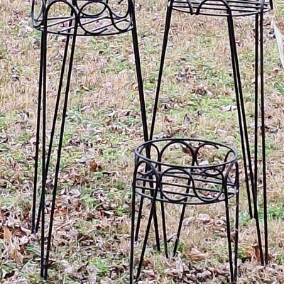 Flower pot stande metal