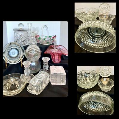 Crystal/Cut Glass With Extras