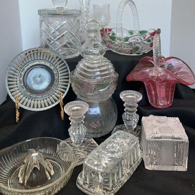 Crystal/Cut Glass With Extras
