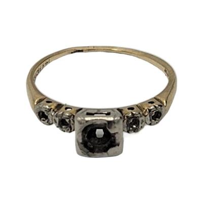 Lot 64 14k Ring Setting Only No Stone  Hallmark: MWCO / PAT F-L-Z / 14k Sz 7 Weight: 1.78 Grams Estimated Melt Value: $87.58  as of...