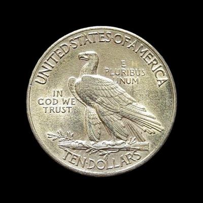 1907 Indian Head $10 Gold Coin Weight 16.68 grams   Estimated Melt Value: $1297.65 as of (1/4/25) Buyer is responsible to pay for...