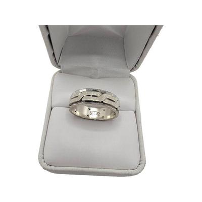 Lot 166  Men's 14k Accent Ring Sz 9.5 Weight 6.09 grams Estimated Melt Value: $303.25 as of (1/2/25) Buyer is responsible to pay for...