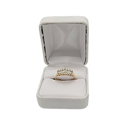 Lot 205
10k Diamond Wedding Ring Sz 7 Weight 3.16 grams (including stones) Estimated Melt Value: $111.74 as of (1/4/25) (including...