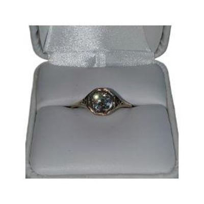 Lot 139
 14k Engagement Ring Sz 9 Grams 1.7 Appraised Value $2800.00 Buyer is responsible to pay for Shipping (See Shipping Details)