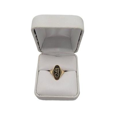 Monogrammed Rings