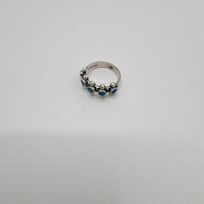 Sterling Vintage Native Bell Trading Post Turquoise Ring Sz 4 Weight: 2.78  Estimated Melt Value: $ 6.97  as of (01/07/2025) Buyer is...