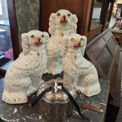 Staffordshire Porcelain dogs