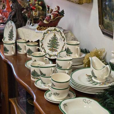 Spode Christmas Tree china
