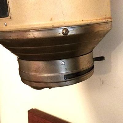 Bottom of JEWEL TEA AUTUMN LEAF METAL COFFEE DISPENSER