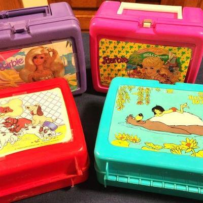 Selection of Vintage Lunch Boxes