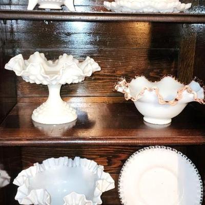 Milk Glass Collection
