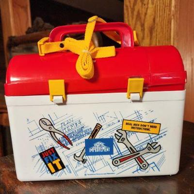 Vintage Rare Tool Time Home Improvement Real Man's Lunchbox