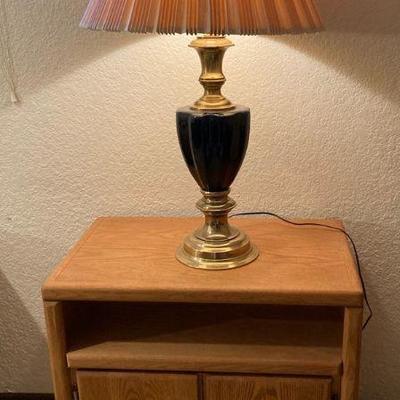 TV Cabinet and table lamp