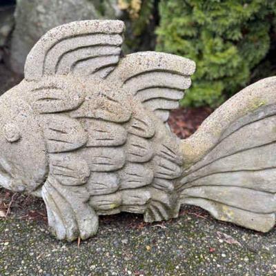Ceramic Garden Fish