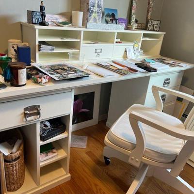 Crafter's desk and chair