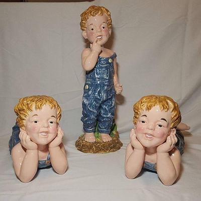 Ceramic Triplet Boys