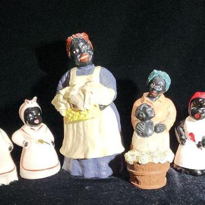 Vintage Black Americana Collectible Set