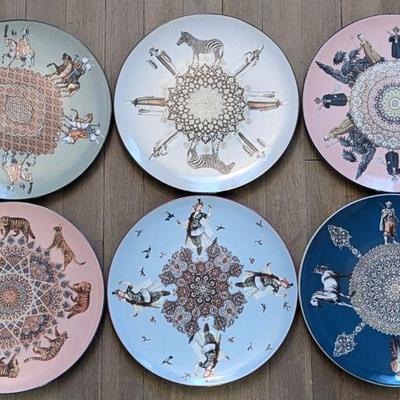 Constantinopoli by Vito Nesta for Les-Ottomans Plate Collection- Set of 6  $300
