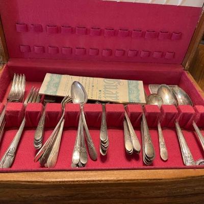 Silver plate set 