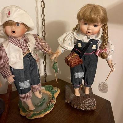 Fishing dolls 