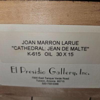 Joan Marron Larue Original Oil Painting